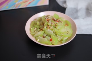 肉末虾米烧冬瓜的做法步骤：1