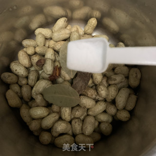 水煮五香花生的做法步骤：5