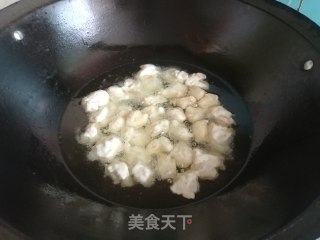 苹果糖醋肉的做法步骤：3