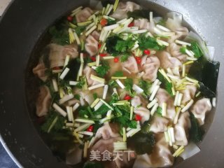 麻辣平菇猪肉馄饨的做法步骤：15