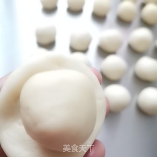 伍仁火腿苏式月饼的做法步骤：17