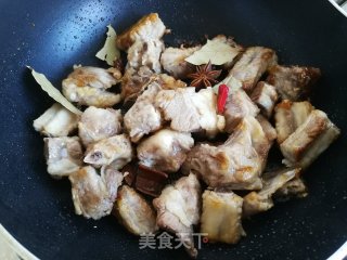 板栗烧排骨的做法步骤：6