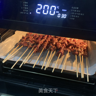 孜然羊肉串的做法步骤：7