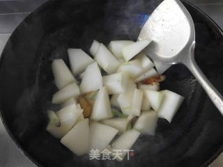 味增冬瓜鸡丸汤的做法步骤：7