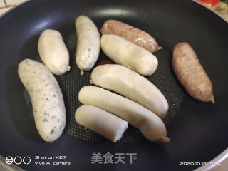 热狗面包的做法步骤：7