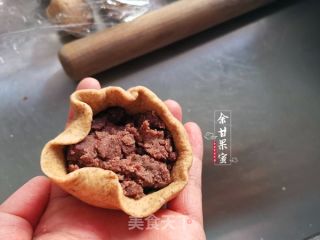 南瓜全麦豆沙饼的做法步骤：6