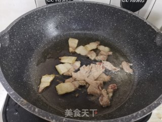 肉炒西兰花的做法步骤：3