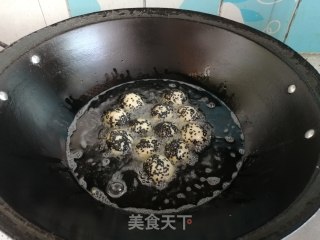 黑芝麻红薯丸子的做法步骤：5