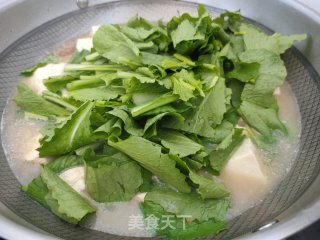 小白菜豆腐汤的做法步骤：7