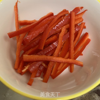 酱香鸭肾炒豆角的做法步骤：2