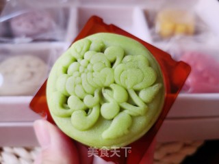 桃山皮月饼的做法步骤：3