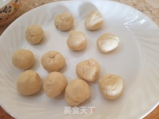 麻糬蛋黄紫薯酥的做法步骤：13