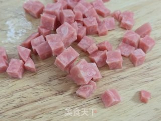 小白菜火腿疙瘩汤的做法步骤：3