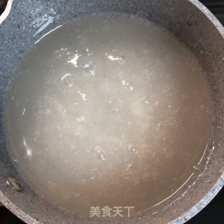 番薯粉鸡蛋糖水的做法步骤：6