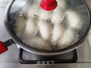 韩式泡菜猪肉煎饺的做法步骤：13