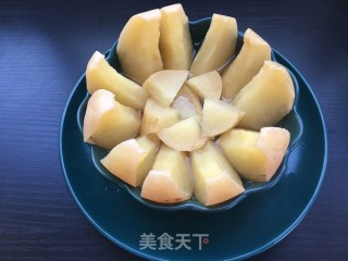 糖桂花蒸苹果的做法步骤：7