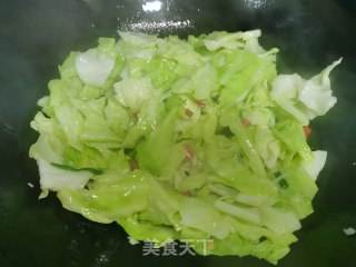 酸辣包菜的做法步骤：7