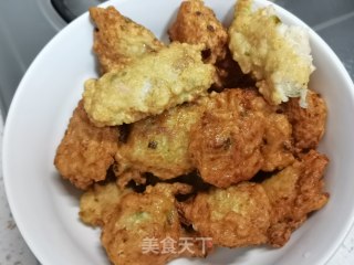 炸萝卜肉丸子的做法步骤：8