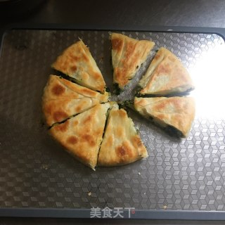 韭菜鸡蛋饼的做法步骤：11