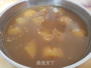 苹果小米粥的做法步骤：7