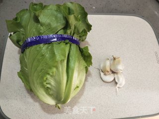 蒜蓉蚝油生菜的做法步骤：1