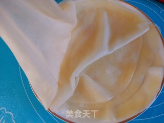 春饼～吃烤鸭的绝配的做法步骤：11