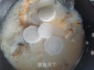 鲫鱼萝卜汤的做法步骤：6