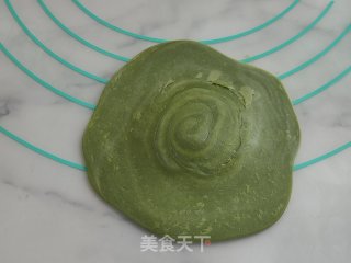 抹茶肉松豆沙酥的做法步骤：21