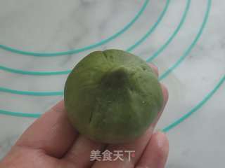 抹茶肉松豆沙酥的做法步骤：23