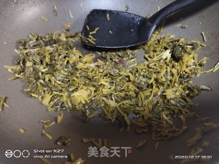 雪菜炖肉丝豆腐的做法步骤：4