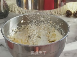 抹茶奶油夹心圣诞树饼干的做法步骤：6