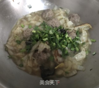 白菜炖牛肉丸的做法步骤：8