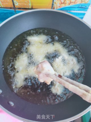 鸡腿小酥肉的做法步骤：7