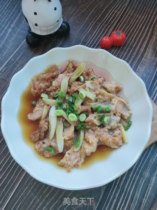 杏鲍菇蒸小酥肉的做法步骤：11