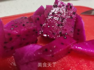 香蕉火龙果奶昔的做法步骤：3