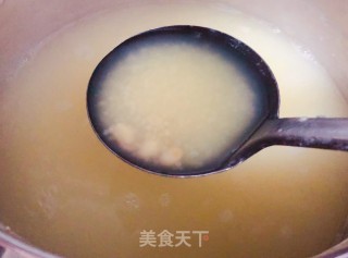 银耳黄豆枸杞小米粥的做法步骤：8