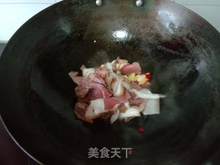 蒜香腊肉的做法步骤：4