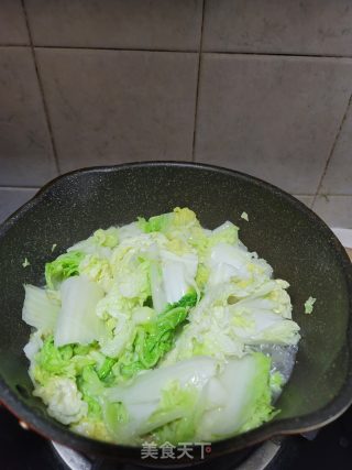 煎豆腐烧白菜的做法步骤：10