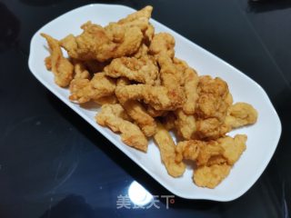 椒盐小酥肉的做法步骤：11