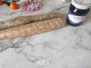 蓝莓山药泥的做法步骤：1