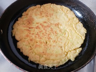 西葫芦丝煎饼的做法步骤：6