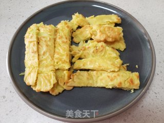 西葫芦丝煎饼的做法步骤：10