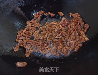 韭菜香干炒肉丝的做法步骤：3