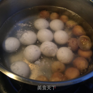 无花果干煮汤圆的做法步骤：5