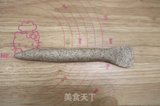 无油黑全麦贝果的做法步骤：9