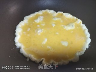 黄瓜胡萝卜蛋炒饭的做法步骤：2