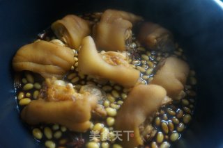 美容养颜食补平民菜——黄豆炖猪蹄的做法步骤：11