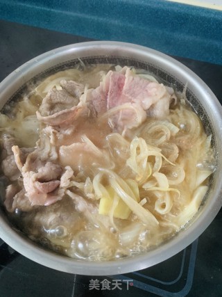 吉野家牛肉饭（家庭版）的做法步骤：4