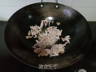 黄豆芽炒肉丝的做法步骤：2