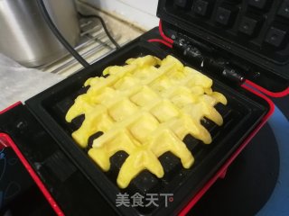 南瓜华夫饼的做法步骤：7